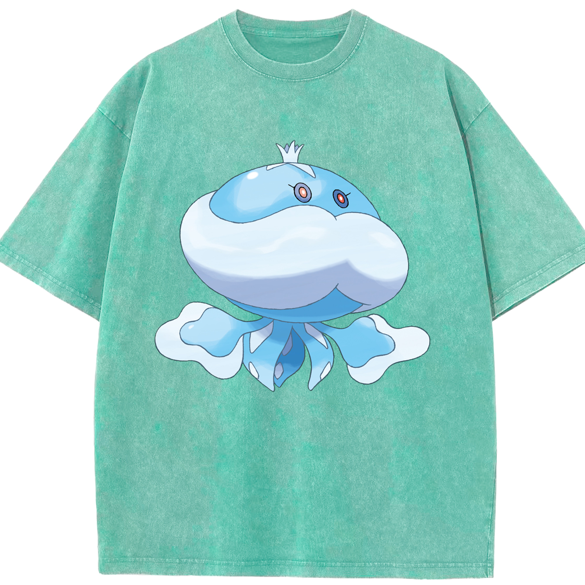 （画像用） ポケットモンスター Pokémon 綿100% ヴィンテージ風 半袖Tシャツ（フロントプリント）